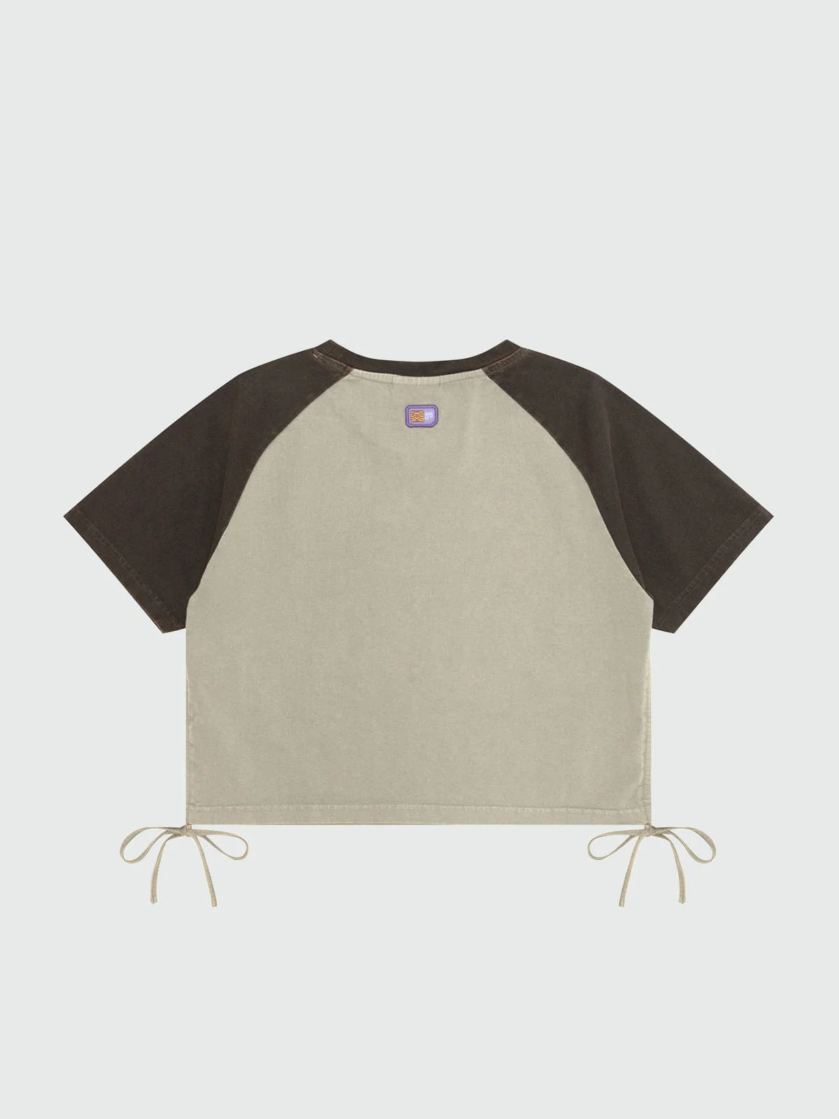 AAPE Áo Thun Ngắn Tay Nữ - AAPEUNVS cropped raglan tee