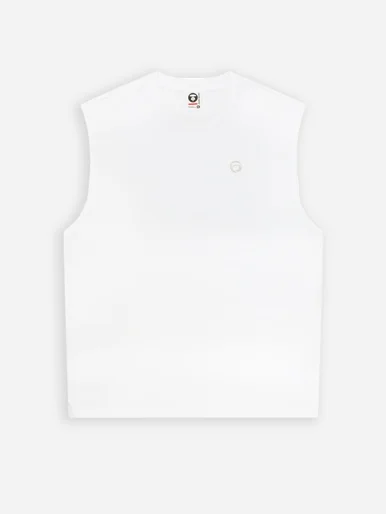 AAPE Áo Tank Nam - AAPENOW moonface tank top
