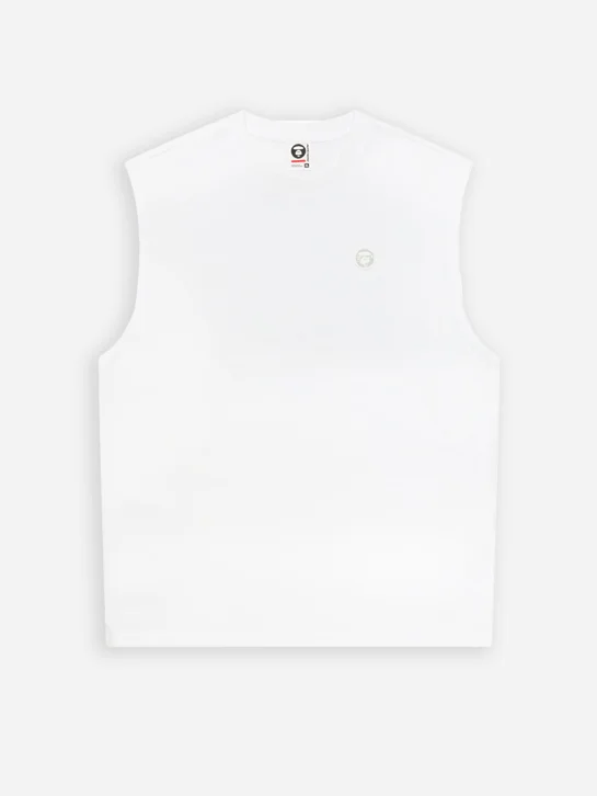 AAPE Áo Tank Nam - AAPENOW moonface tank top
