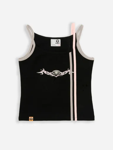 AAPE Áo Tank Nữ - Moonface tank top