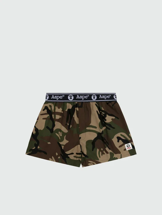 AAPE Quần Lót Nam - Moonface camo boxers