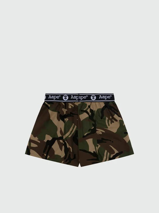 AAPE Quần Lót Nam - Moonface camo boxers