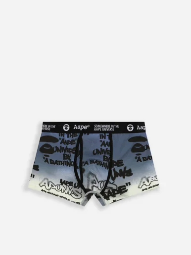 AAPE Quần Lót Nam - Graffiti print boxers