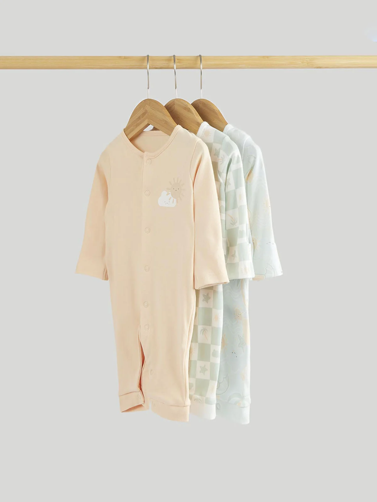 mothercare Bộ 3: áo liền quần