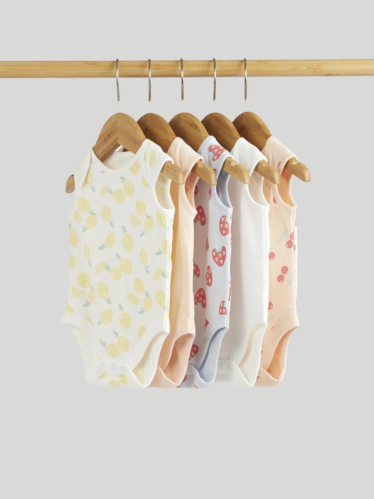 mothercare Bộ 5: áo liền quần bé gái