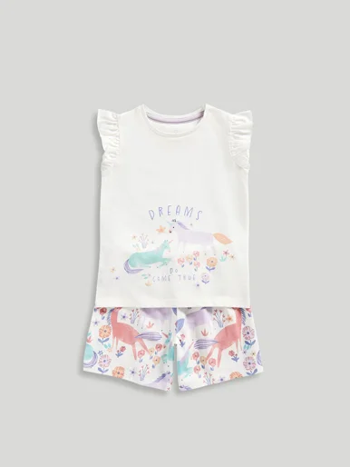 mothercare Bộ đồ ngủ: áo, quần bé gái