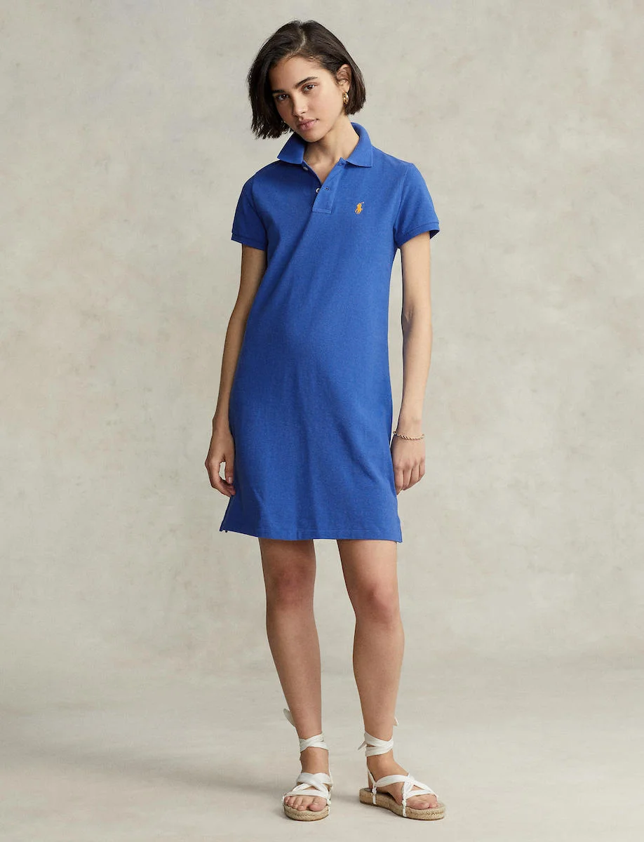 POLO RALPH LAUREN Đầm Polo Nữ Cotton Mesh Polo Dress