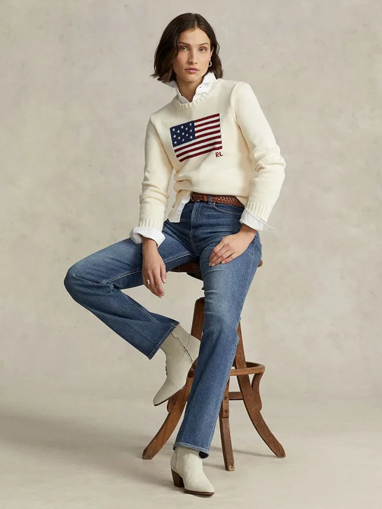 POLO RALPH LAUREN Quần Jeans Nữ High-Rise Straight Jean