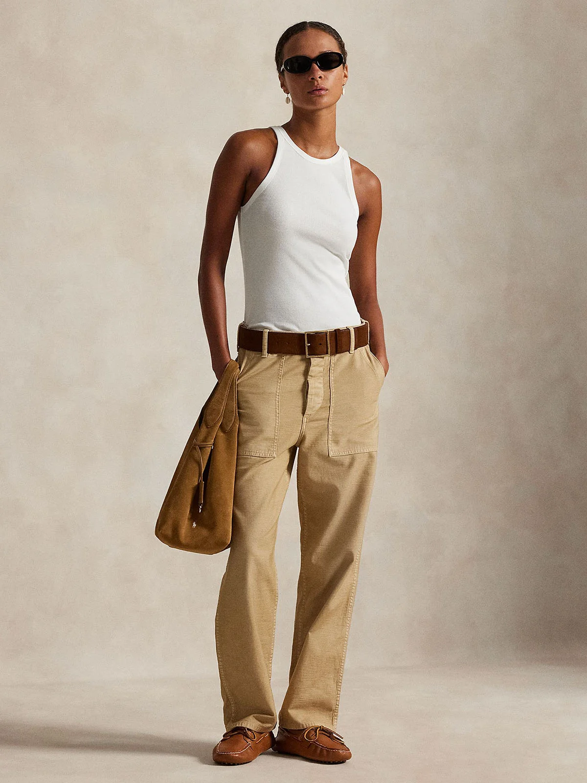 POLO RALPH LAUREN Quần Dài Nữ The Ricky Pant