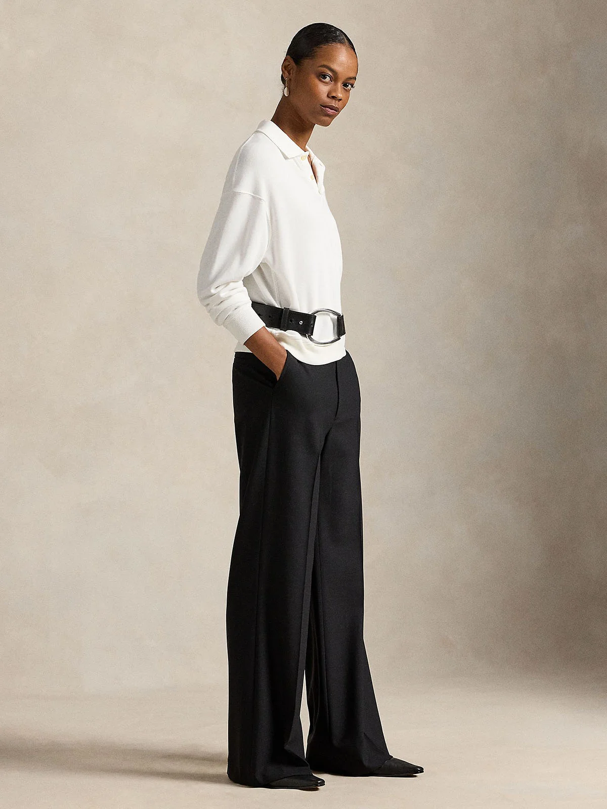 POLO RALPH LAUREN Quần Dài Nữ Stretch-Wool Beaton Pant
