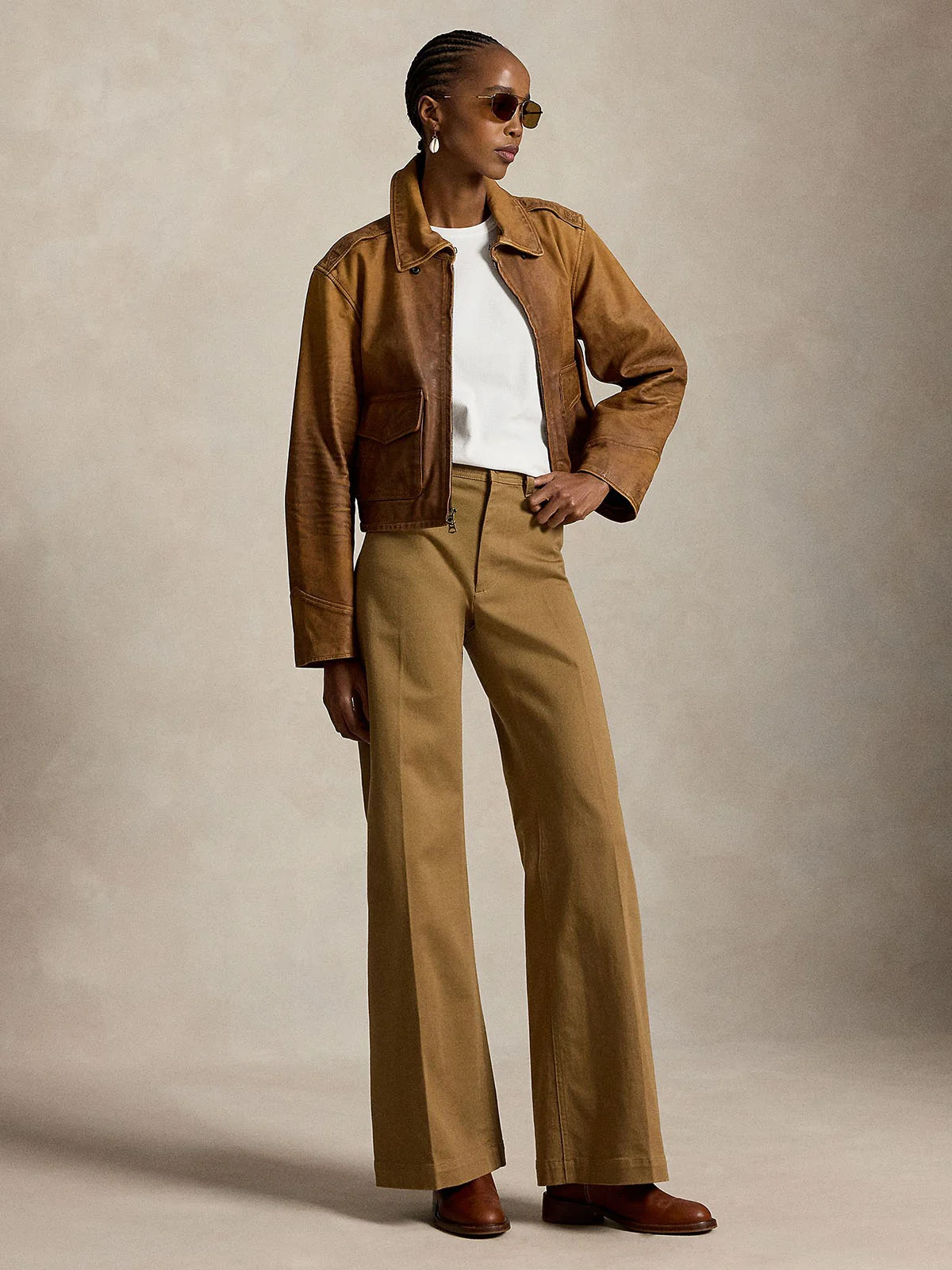 POLO RALPH LAUREN Quần Dài Nữ Stretch-Cotton Beaton Pant