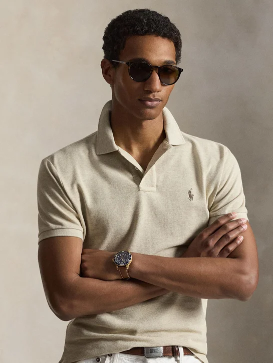 POLO RALPH LAUREN Áo Polo Nam Tay Ngắn The Iconic Mesh Polo Shirt