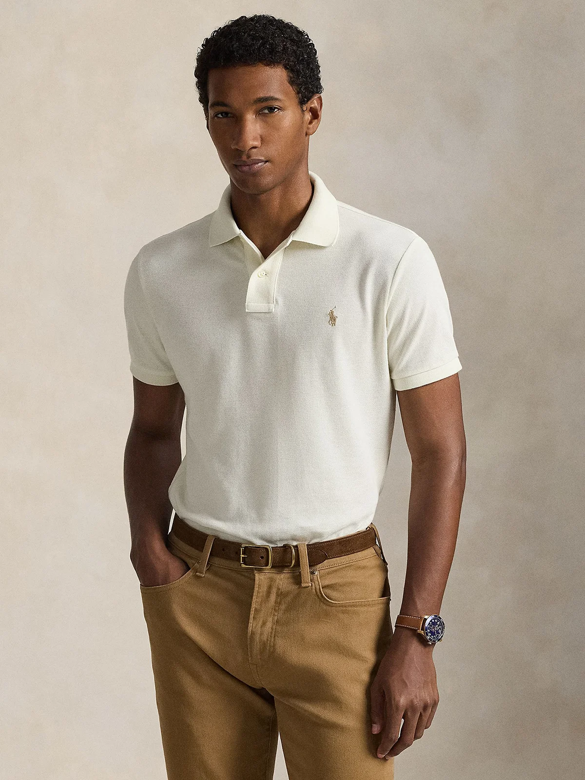 POLO RALPH LAUREN Áo Polo Nam Tay Ngắn The Iconic Mesh Polo Shirt