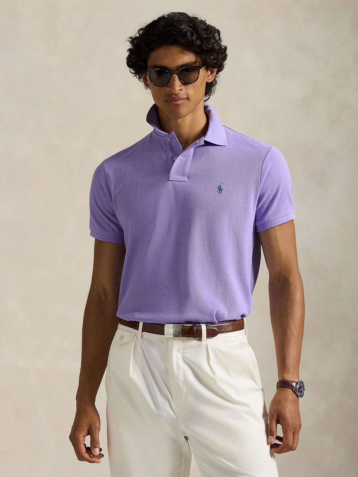 POLO RALPH LAUREN Áo Polo Nam Tay Ngắn The Iconic Mesh Polo Shirt