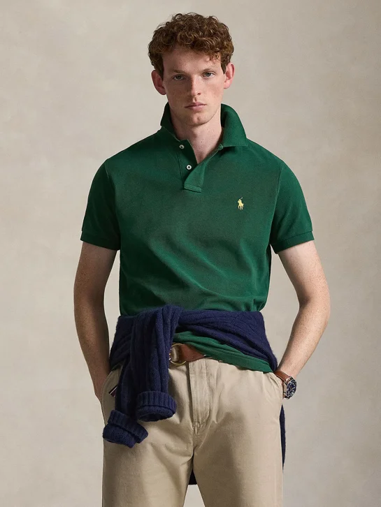 POLO RALPH LAUREN Áo Polo Nam Tay Ngắn The Iconic Mesh Polo Shirt