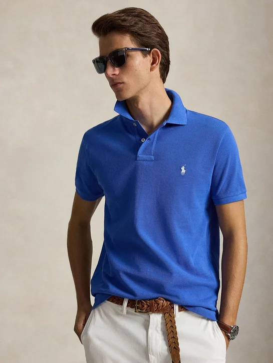 POLO RALPH LAUREN Áo Polo Nam Tay Ngắn The Iconic Mesh Polo Shirt