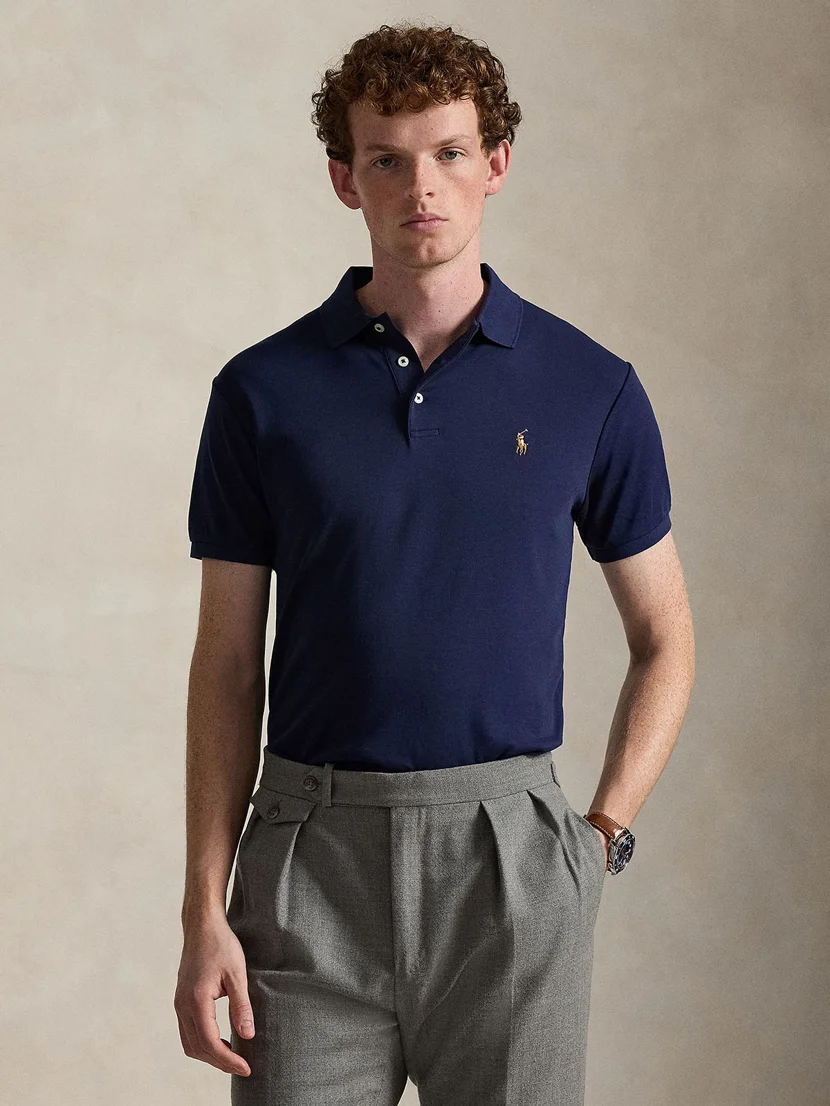 POLO RALPH LAUREN Áo Polo Nam Tay Ngắn Slim Fit Soft-Touch Polo Shirt
