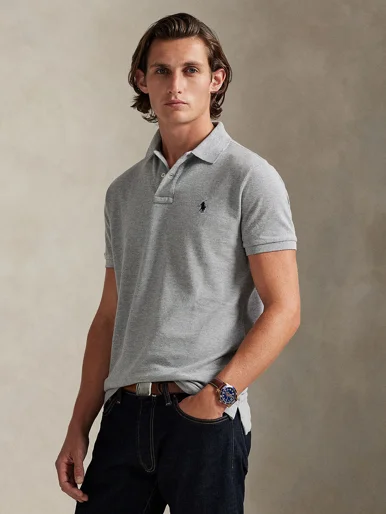 POLO RALPH LAUREN Áo Polo Nam Tay Ngắn The Iconic Mesh Polo Shirt