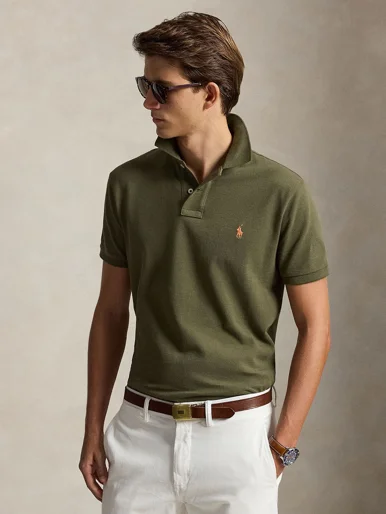 POLO RALPH LAUREN Áo Polo Nam Tay Ngắn The Iconic Mesh Polo Shirt