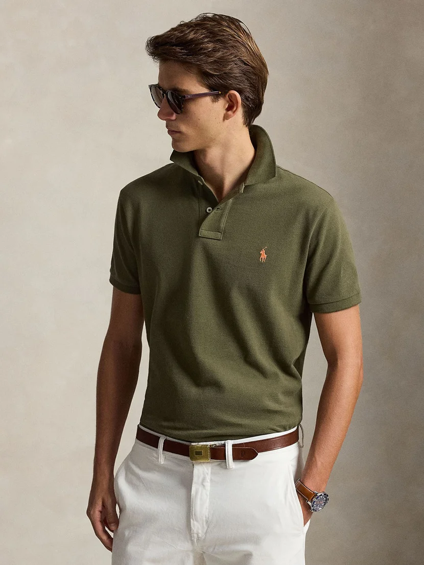 POLO RALPH LAUREN Áo Polo Nam Tay Ngắn The Iconic Mesh Polo Shirt