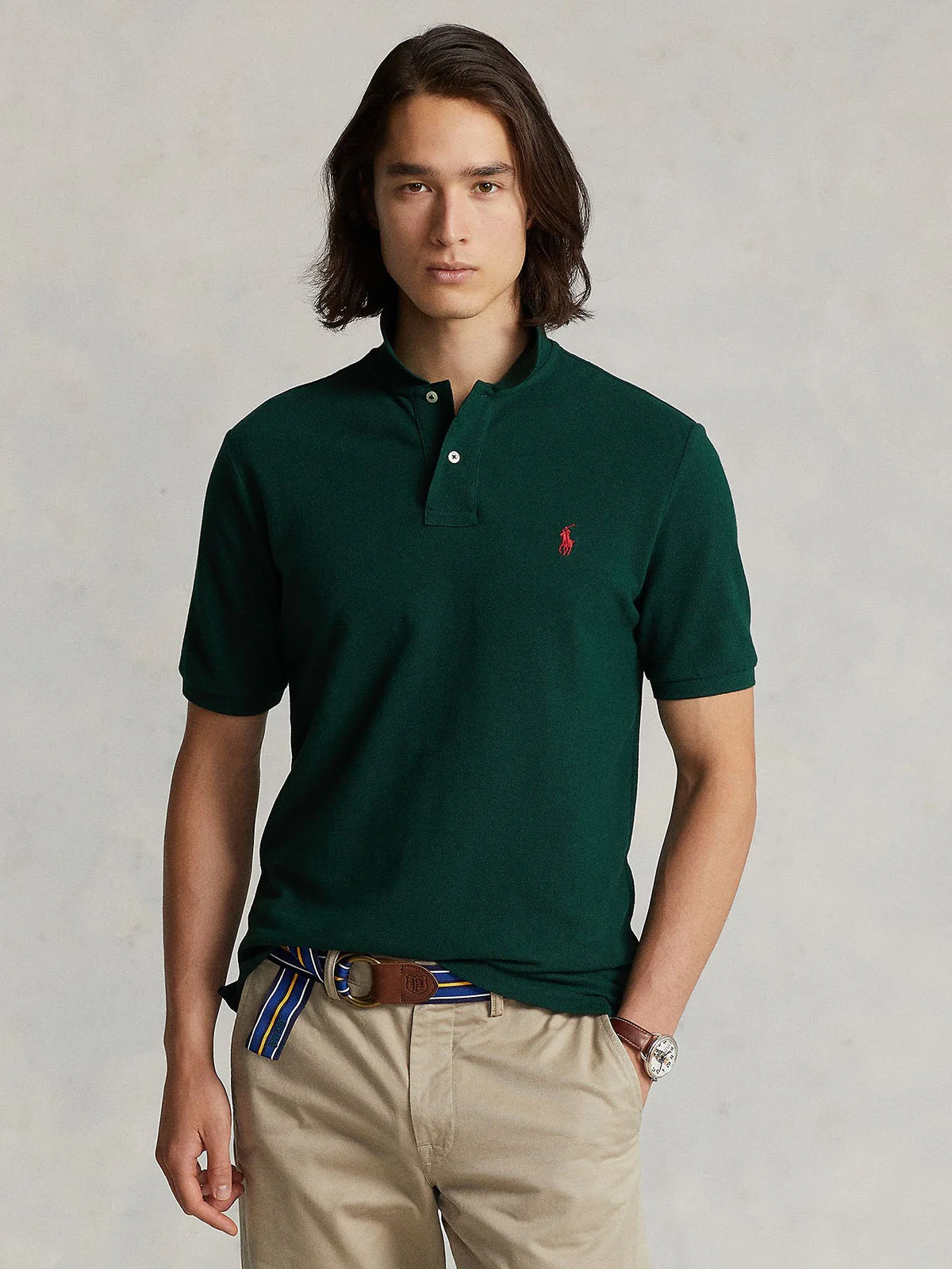 POLO RALPH LAUREN Áo Polo Nam Tay Ngắn The Iconic Mesh Polo Shirt