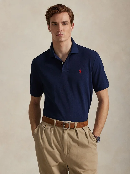 POLO RALPH LAUREN Áo Polo Nam Tay Ngắn The Iconic Mesh Polo Shirt