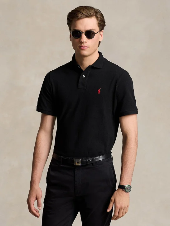 POLO RALPH LAUREN Áo Polo Nam Tay Ngắn The Iconic Mesh Polo Shirt