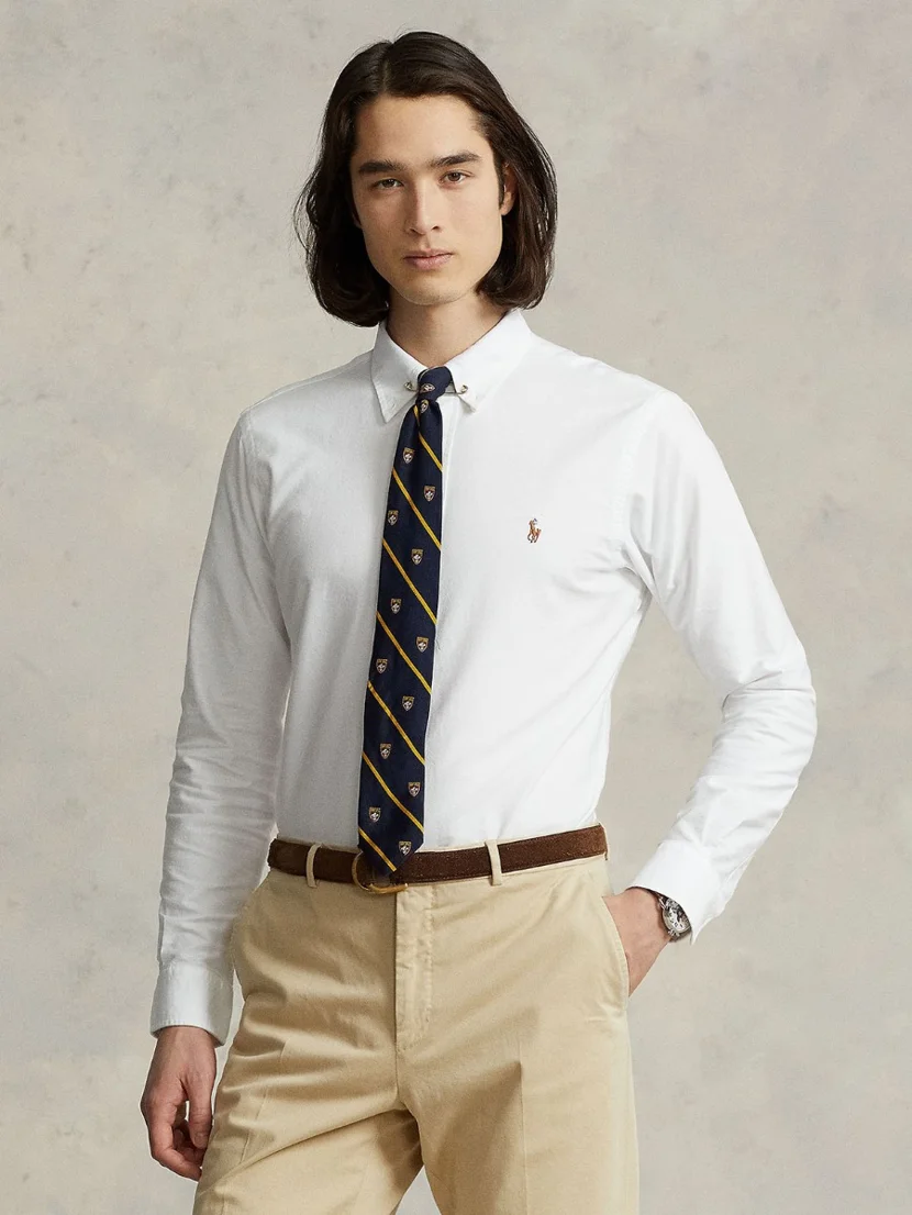POLO RALPH LAUREN Áo Sơ Mi Nam Tay Dài Custom Fit Oxford Shirt