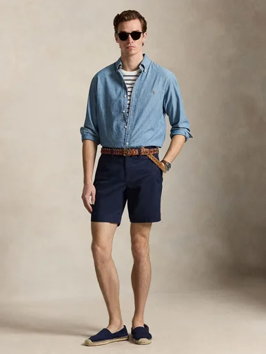 POLO RALPH LAUREN Quần Ngắn Nam 8-Inch Stretch Straight Fit Chino Short