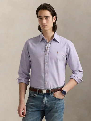 POLO RALPH LAUREN Áo Sơ Mi Nam Tay Dài The Iconic Oxford Shirt