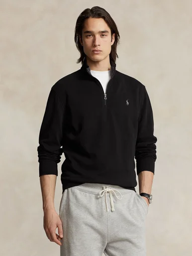 POLO RALPH LAUREN Áo Pullover Nam Tay Dài Luxury Jersey Quarter-Zip Pullover