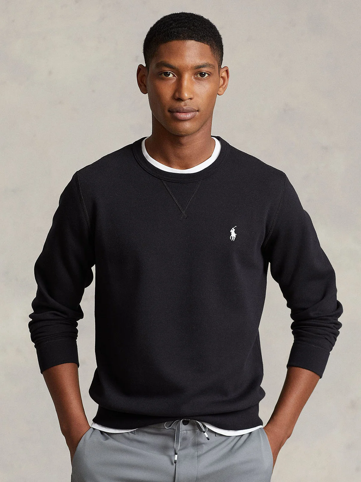 POLO RALPH LAUREN Áo Len Nam Tay Dài Double-Knit Sweatshirt