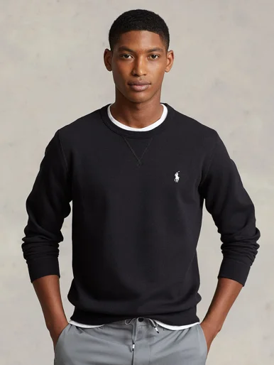 POLO RALPH LAUREN Áo Len Nam Tay Dài Double-Knit Sweatshirt