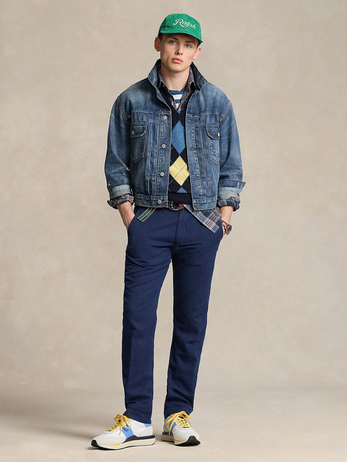 POLO RALPH LAUREN Quần Dài Nam Straight Fit Linen-Cotton Pant