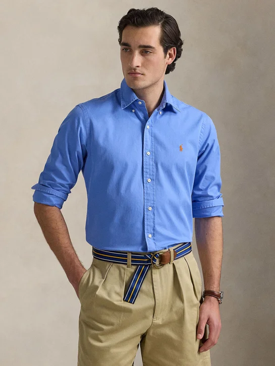 POLO RALPH LAUREN Áo Sơ Mi Nam Tay Dài Custom Fit Twill Shirt