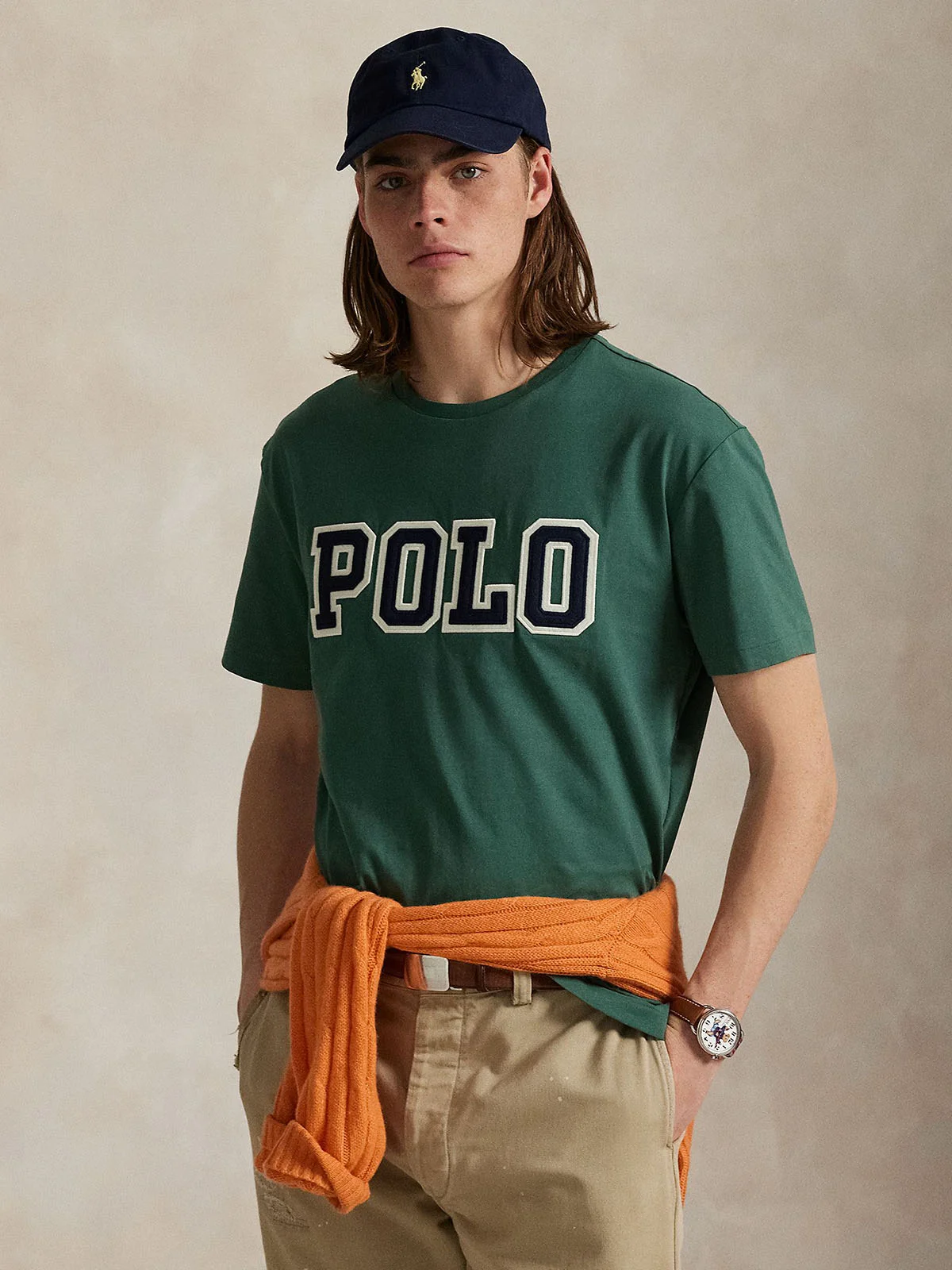 POLO RALPH LAUREN Áo Thun Nam Tay Ngắn Classic Fit Logo Jersey T-Shirt
