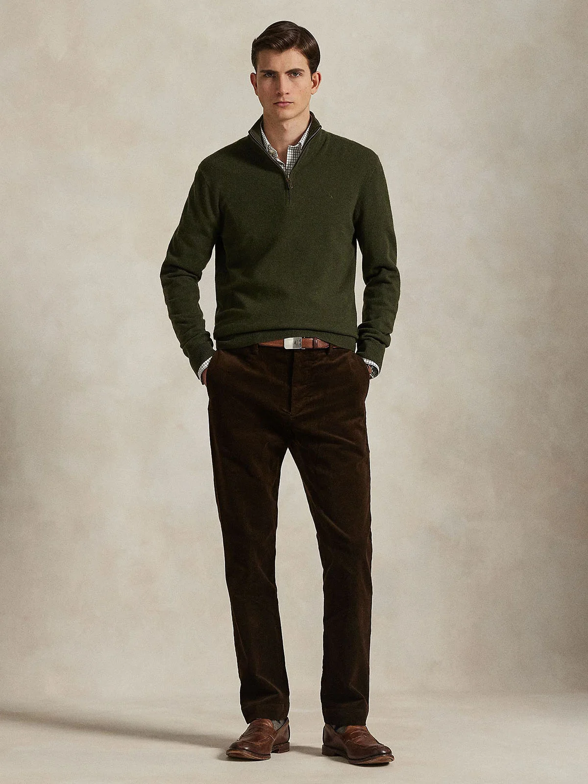 POLO RALPH LAUREN Quần Dài Nam Andover Slim Fit Stretch Corduroy Pant