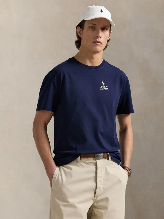 POLO RALPH LAUREN Áo Thun Nam Tay Ngắn Classic Fit Logo Jersey T-Shirt