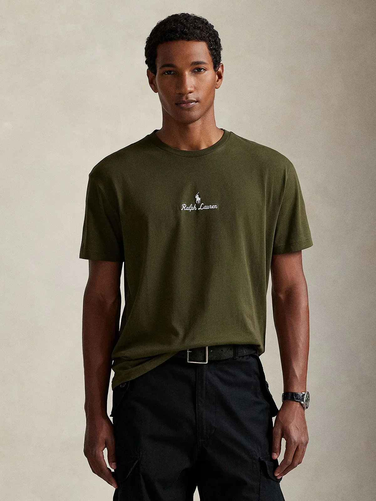 POLO RALPH LAUREN Áo Thun Nam Tay Ngắn Classic Fit Logo Jersey T-Shirt