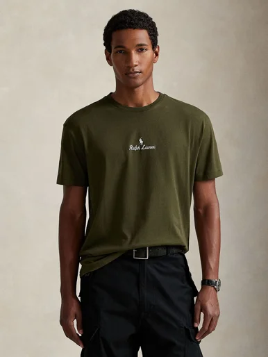 POLO RALPH LAUREN Áo Thun Nam Tay Ngắn Classic Fit Logo Jersey T-Shirt