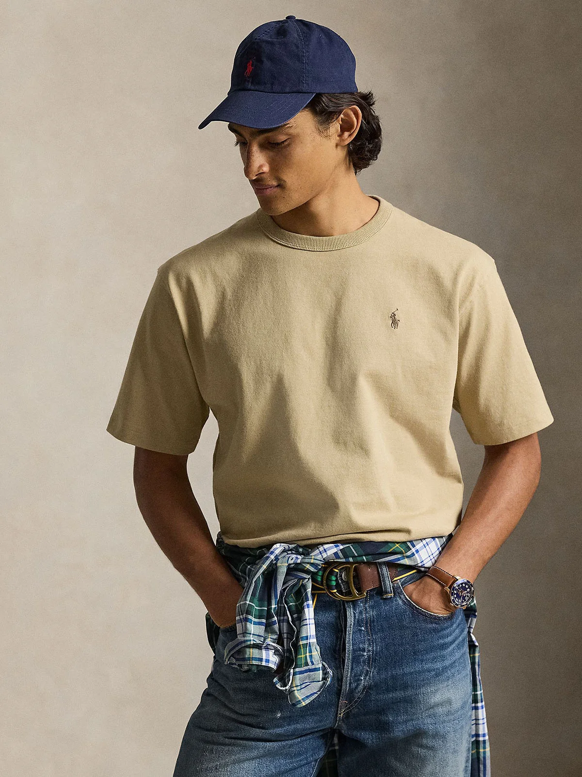 POLO RALPH LAUREN Áo Thun Nam Tay Ngắn Relaxed Fit Jersey Crewneck T-Shirt