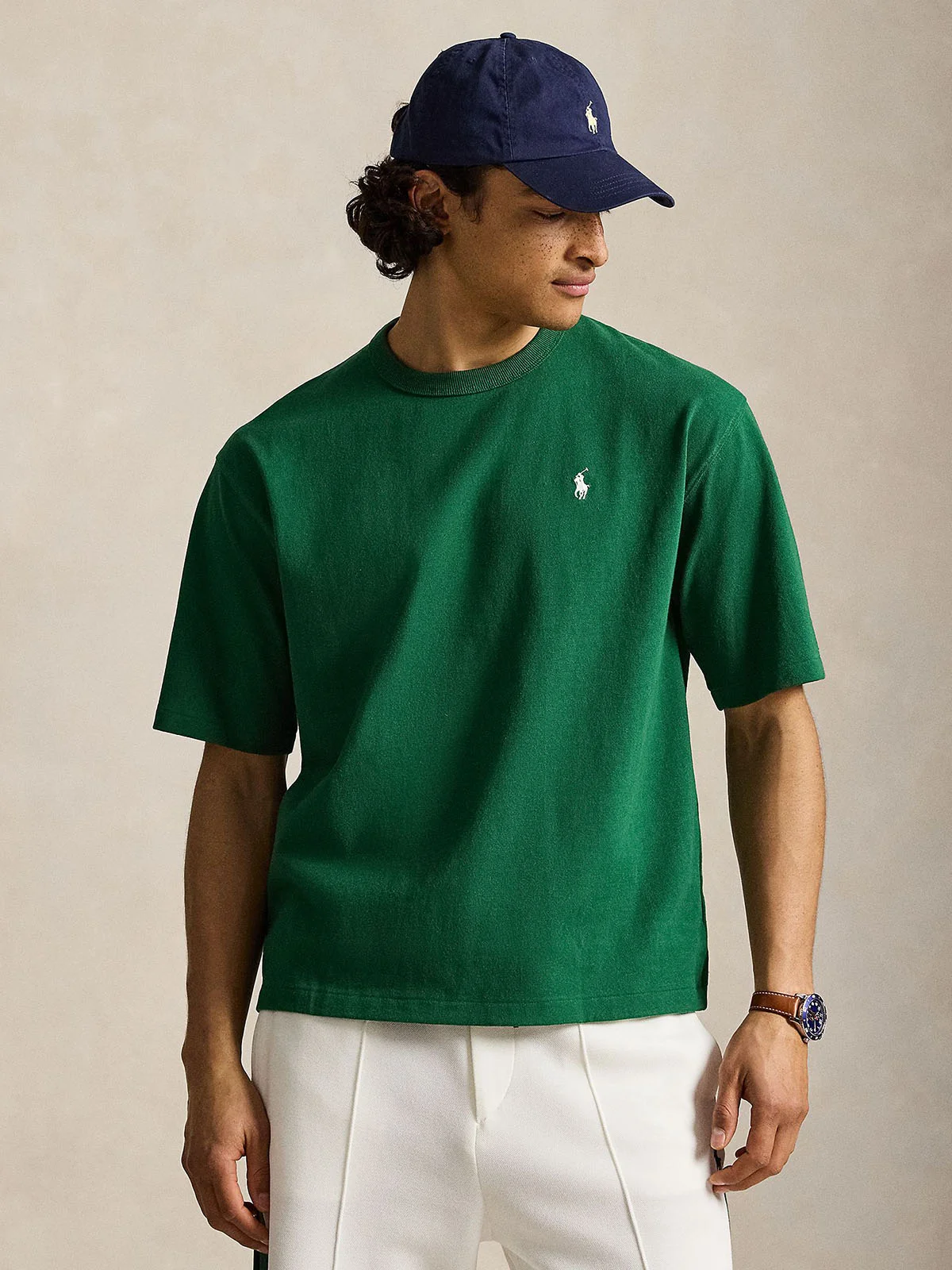 POLO RALPH LAUREN Áo Thun Nam Tay Ngắn Relaxed Fit Jersey Crewneck T-Shirt