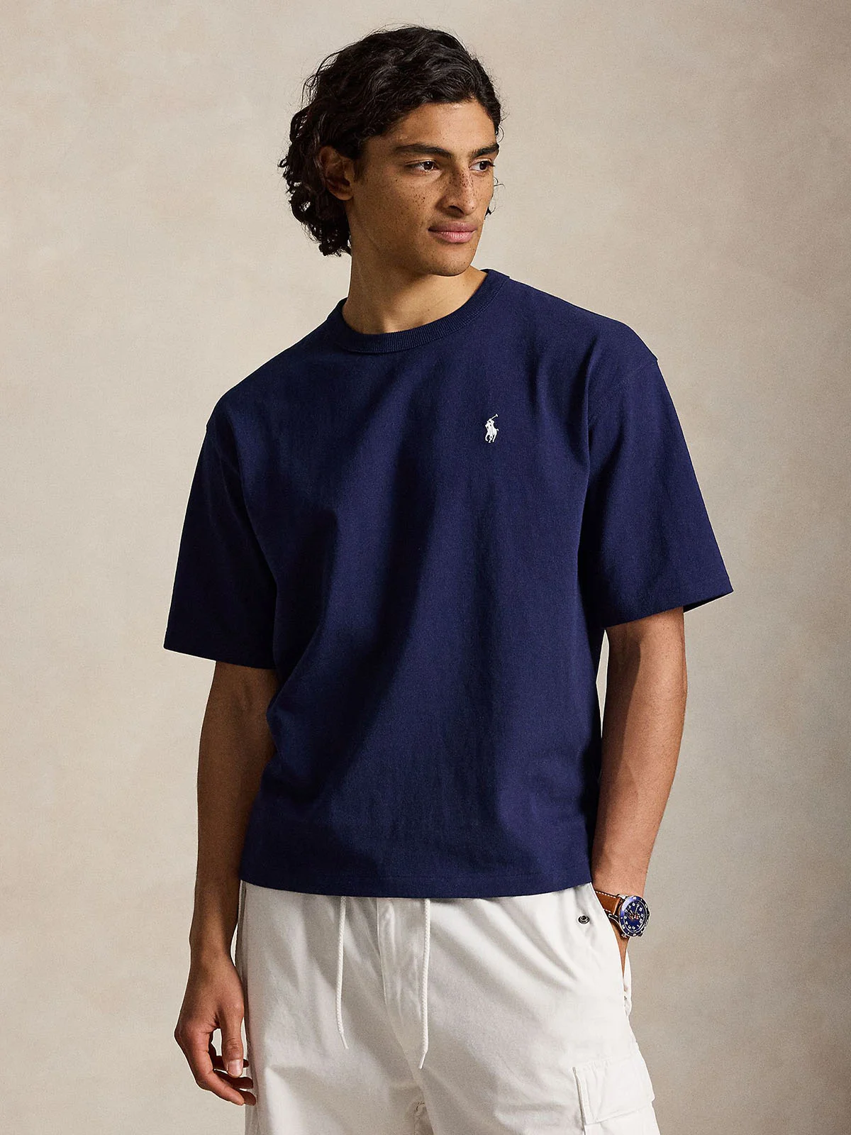 POLO RALPH LAUREN Áo Thun Nam Tay Ngắn Relaxed Fit Jersey Crewneck T-Shirt