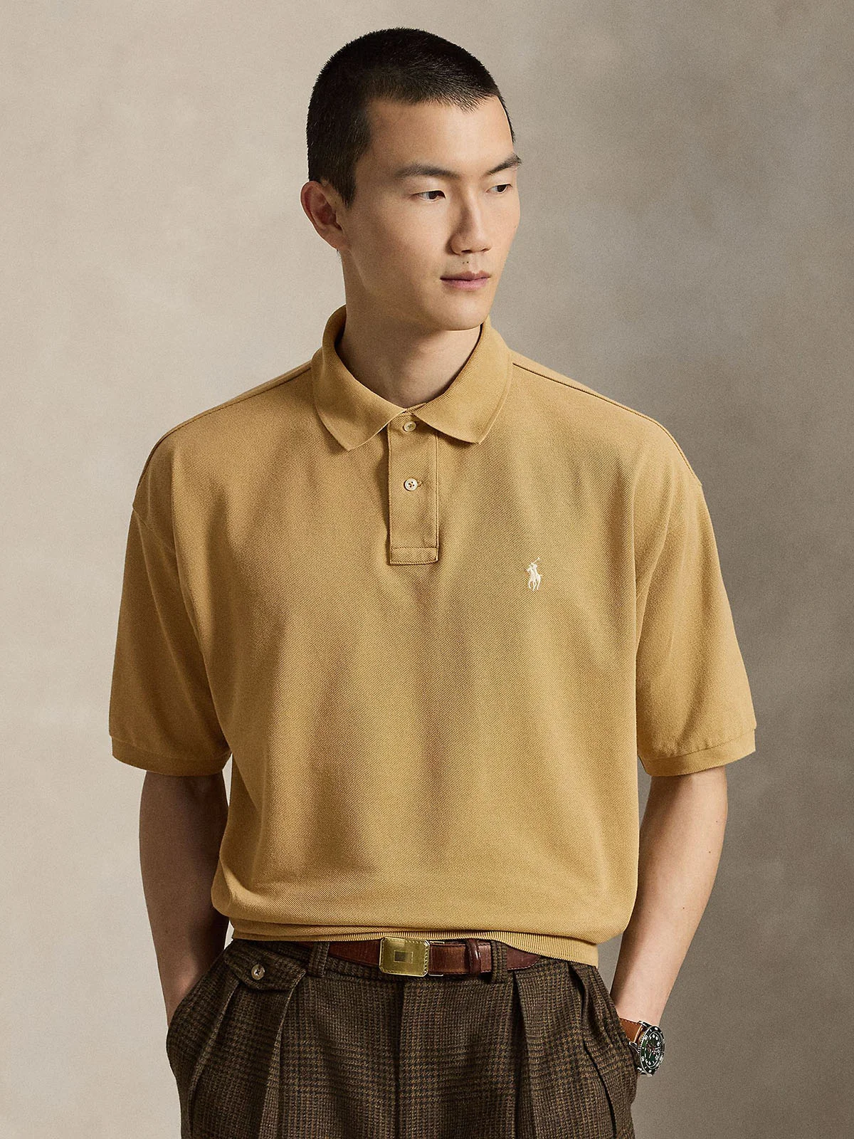 POLO RALPH LAUREN Áo Pullover Nam Tay Ngắn Relaxed Fit Mesh Polo Shirt