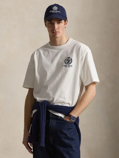 POLO RALPH LAUREN Áo Thun Nam Tay Ngắn Relaxed Fit Jersey Graphic T-Shirt
