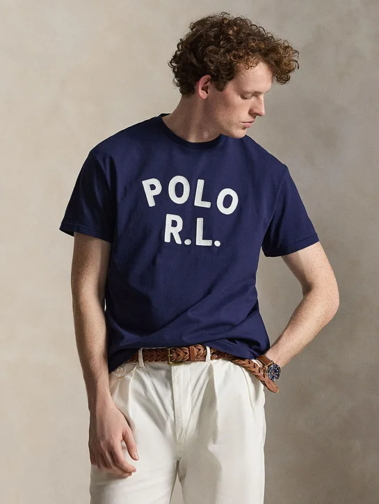 POLO RALPH LAUREN Áo Thun Nam Tay Ngắn Classic Fit Logo Jersey T-Shirt