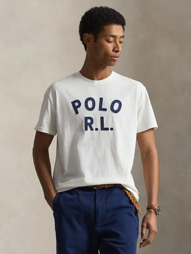 POLO RALPH LAUREN Áo Thun Nam Tay Ngắn Classic Fit Logo Jersey T-Shirt