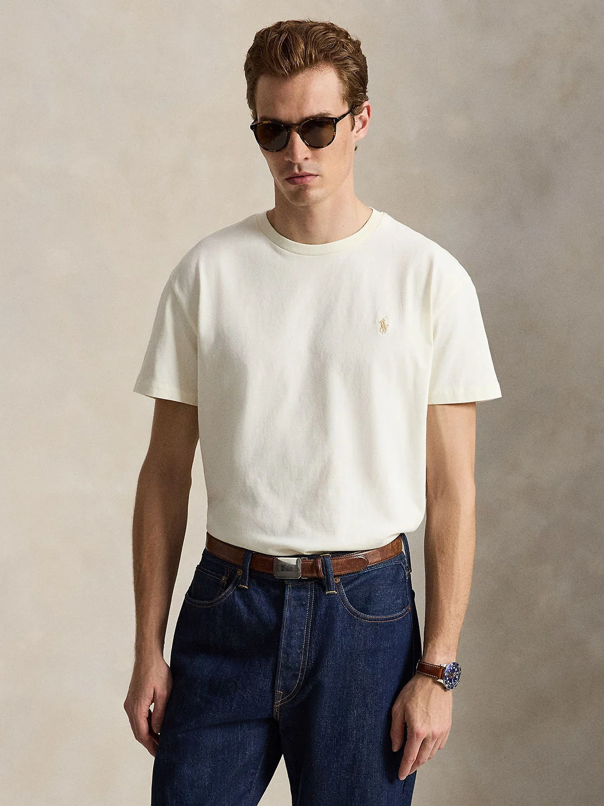 POLO RALPH LAUREN Áo Thun Nam Tay Ngắn Classic Fit Jersey T-Shirt