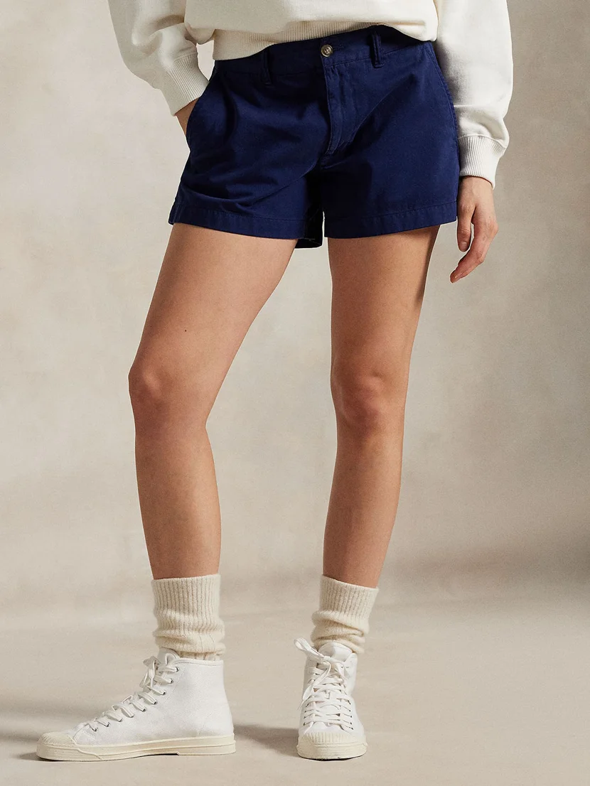 POLO RALPH LAUREN Quần Ngắn Nữ Cotton Chino Short