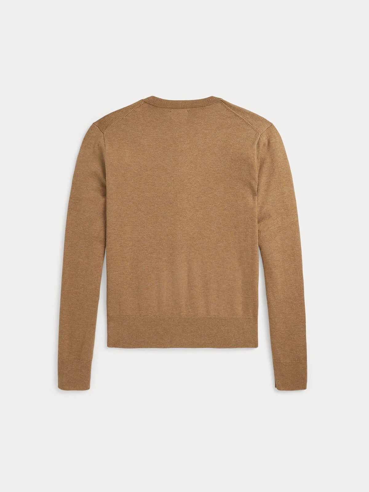 POLO RALPH LAUREN Áo Cardigan Nữ Tay Dài Stretch Cotton-Blend Crewneck Cardigan